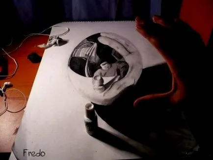 100 legjobb ötleteket 3d rajzok papíron ceruzával a fotó