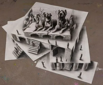 100 legjobb ötleteket 3d rajzok papíron ceruzával a fotó