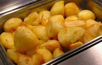 Пържени картофи с нищо