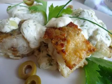 5 начина вкусни печени в Полак на фурната (минтай) 5 начина да вкусна печена морска треска във фурната