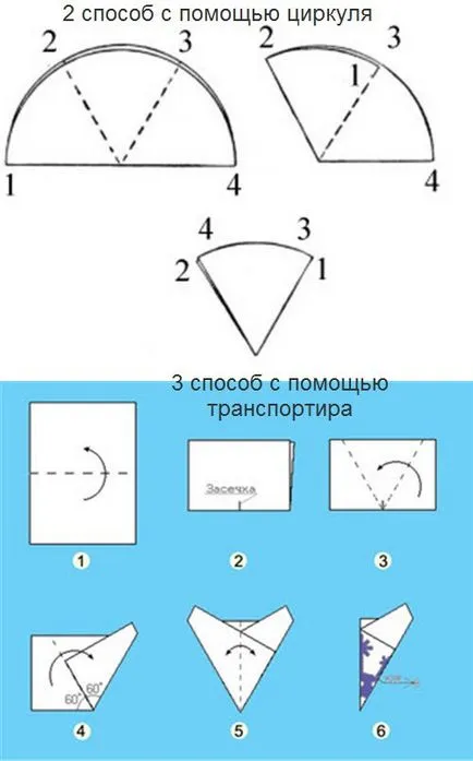 3 начина как да се режат снежинка от хартия с ръцете си на етапи, просто