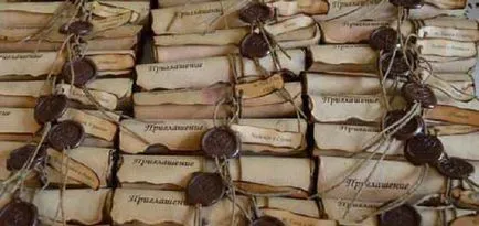 Хартия за сватбени покани - какво да избират, за печат и за поканата със собствените си ръце