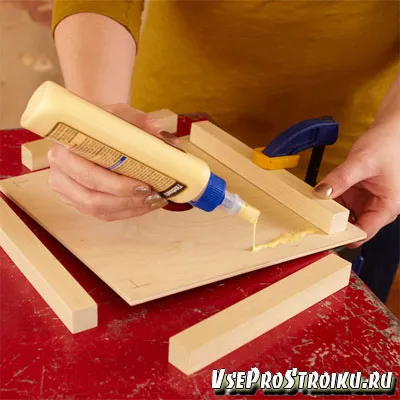 Шперплат залепен шперплат