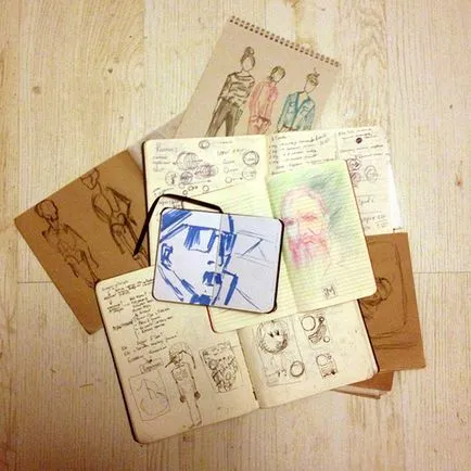 Какво е скицници и artbook