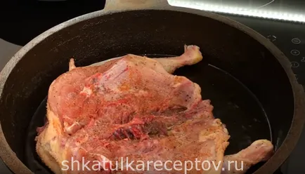 Пиле - тютюн - (tapaka) - вкусна рецепта със стъпка по стъпка снимки