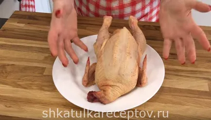 Пиле - тютюн - (tapaka) - вкусна рецепта със стъпка по стъпка снимки
