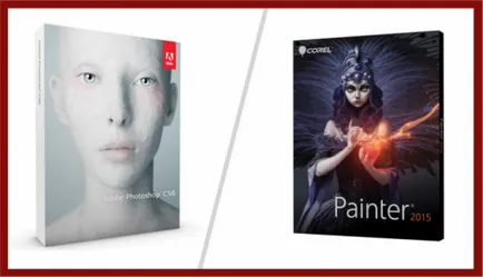 Corel художник срещу Photoshop функция сравнение за цифрова живопис, Photoshop (цифров) Corel художник срещу Photoshop функция сравнение за цифрова живопис, Photoshop