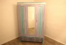 Тя decoupages стар шкаф с неговата снимка ръце кухня майсторски клас как да се направи уравняване врати