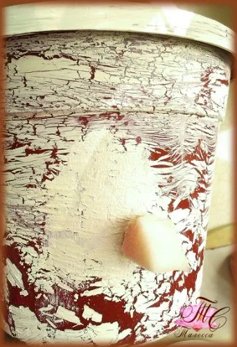 Декупаж саксии за цветя с техните ръце майсторски клас със снимки