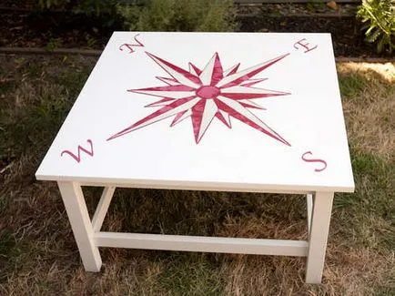 Decor масичка за кафе с ръцете си, изграждане на портал