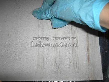 Декупаж стар шкаф със собствените си ръце, капитанът - клас със стъпка по стъпка снимки