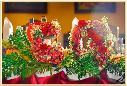 4 ötletek kialakítása a csarnok évfordulóján 50, 55, 60 év fotó (díszítés a terem egy évforduló) 4 ötletek kialakítása a csarnok évfordulóján 50, 55, 60 év fotó