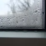 Интериор и дизайн на кухня с два прозореца, големи и малки прозорци в снимката (от кухнята) Интериор и дизайн на кухня с два прозореца, големи и малки прозорци в снимката