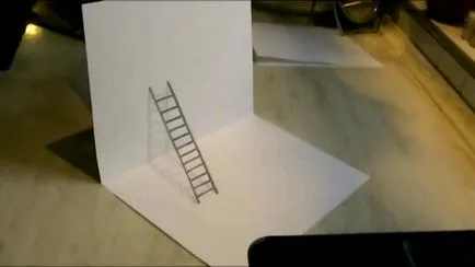 Как да се направи 3d рисунка с молив върху хартия