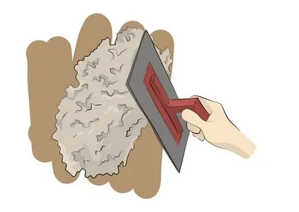 Как да се прилага течен тапет на технологията за стена, грундиране, боядисване
