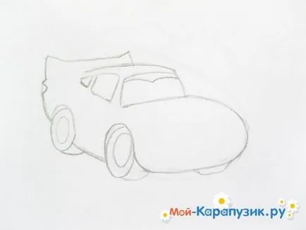 Как да се направи Светкавица МакКуин от м