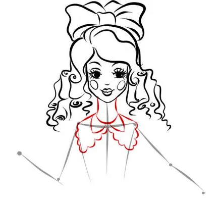 Как да се направи молив Малвина етапи, lessdraw