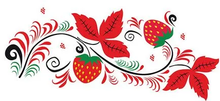 Как да се направи Khokhloma рисуване моливи, бои етапи