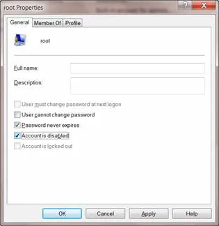 Как да забраните на потребителски акаунт в Windows 7, прозорци за системни администратори