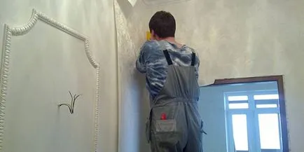Как да се мотае тапет в ъглите на стаята и нетъкан винила