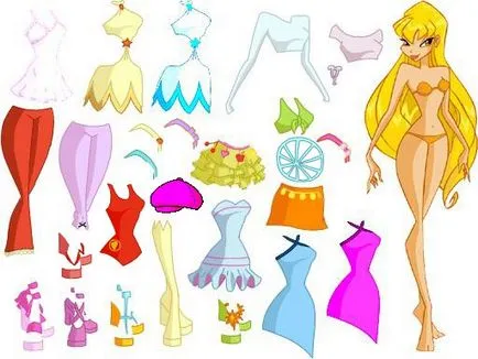 Как да си направим кукли от хартия Winx