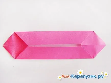 Как да си направим хартия лотос от ръцете му