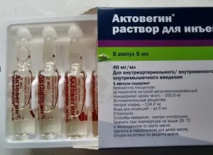 Aktovegin, injekciók használati utasítást, ár, áttekintésre, analógok (típusok szennyezés elkerülése érdekében) Aktovegin, injekciók használati utasítást, ár, áttekintésre, analógok