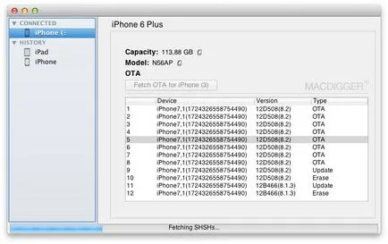 Как да се запишете на цифров сертификат SHSH за iphone и Ipad с IOS 8 - Новини от света на ябълка
