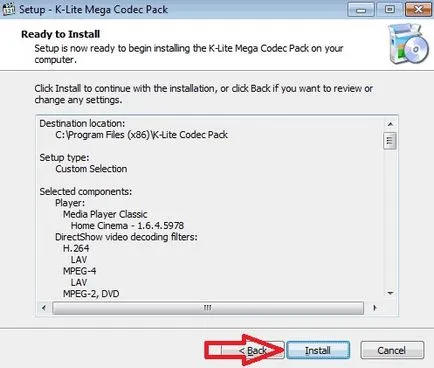 Как се инсталира кодеци K-Lite Codec Pack подробна инструкция за начинаещи