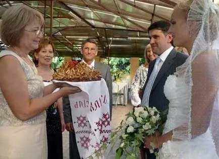 Как да се отговори на родителите на младоженците след деловодството, с питка и икона, традиция (след) Как да се отговори на родителите на младоженците след деловодството, с питка и икона, традиция