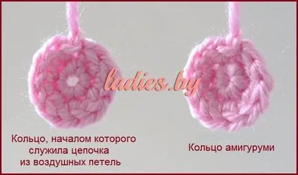 Както плета пръстен Amigurumi 1