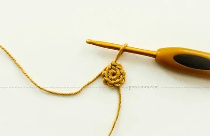 Как да плета Amigurumi пръстен майсторски клас в плетене на една кука със снимки и видео (плета) Как да плета плетене на една кука пръстен Amigurumi цех със снимки и видео