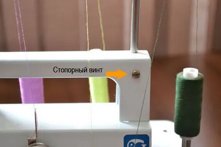 Как да се запълни serger, зареждане с гориво и trehnitochnogo chetyrehnitochnogo оверлог