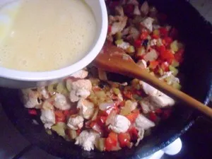 Као подложка гай - тайландски ориз с пиле рецепта със снимка