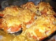 Чам сьомга печен в пещ - рецепти със снимки