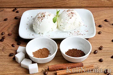 Iced кафе рецепта у дома