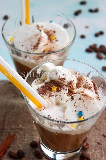Iced кафе рецепта у дома, магия