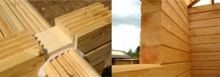 Konopatka пръчкообразно къща със собствените си ръце, сграда портал