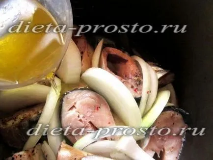 Консерви скумрия в multivarka рецепта
