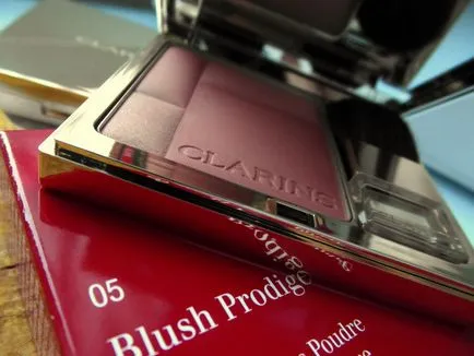 Компактни руж Clarins руж prodige (сянка номер 05 розово дърво) - коментари, снимки и цена