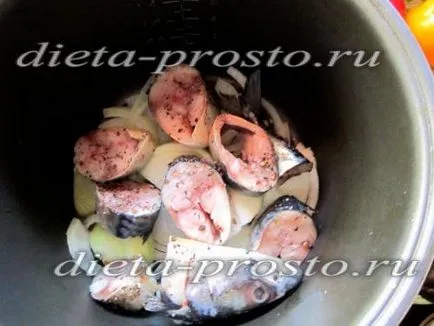 Консерви скумрия в multivarka рецепта