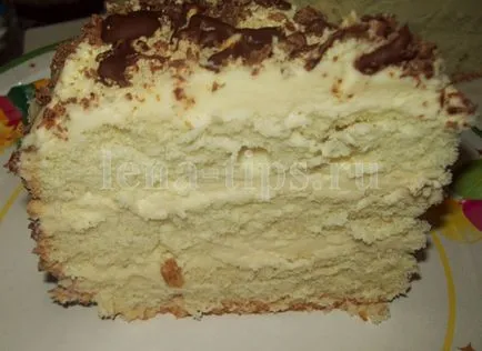 Торта с крем от масло и кондензирано мляко, вкусни рецепти със снимки