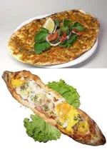 ЛАХМАДЖУН, pide и гьозлеме