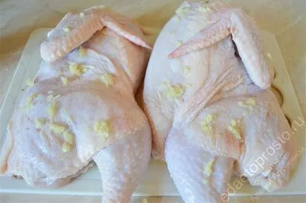 Пиле със сирене