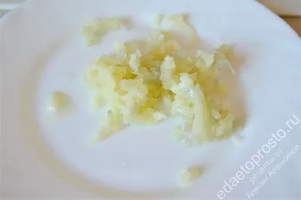 Пиле със сирене