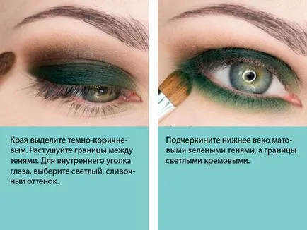 Eye грим стъпка по стъпка снимки за зелени очи (грим) Eye грим стъпка по стъпка снимки за зелени очи