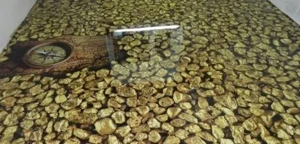 Саморазливна етаж 3d - особено снимки видове саморазливни подове с 3D ефект, технологията на производство,