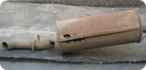дефектен ауспух