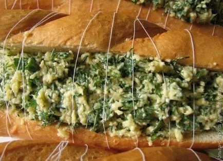 Необичайно вкусна хляб пълнен хляб, Expres - торта (за готвене) в хляба - прости рецепти