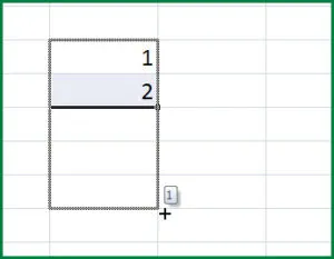 Az automatikus kitöltés sejtek excel, valamint számítógépes